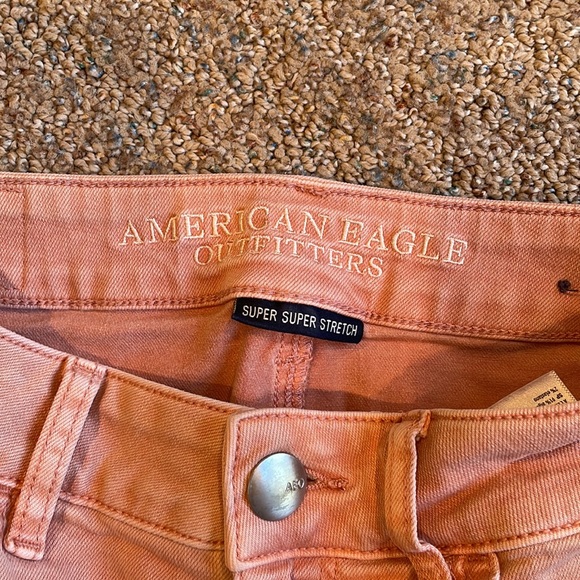 American eagle jean shorts. Hi-Rise Shortie - Picture 3 of 4